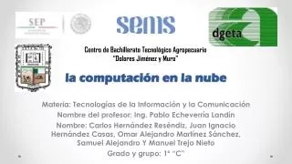 la computaci n en la nube