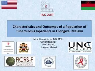 Characteristics and Outcomes of a Population of Tuberculosis Inpatients in Lilongwe, Malawi