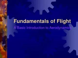 Fundamentals of Flight