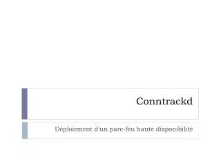 conntrackd