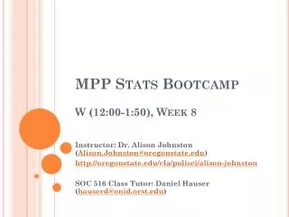 MPP Stats Bootcamp W (12:00-1:50), Week 8