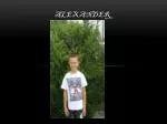 alexander - slide 1