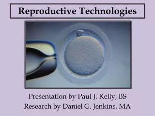 Reproductive Technologies