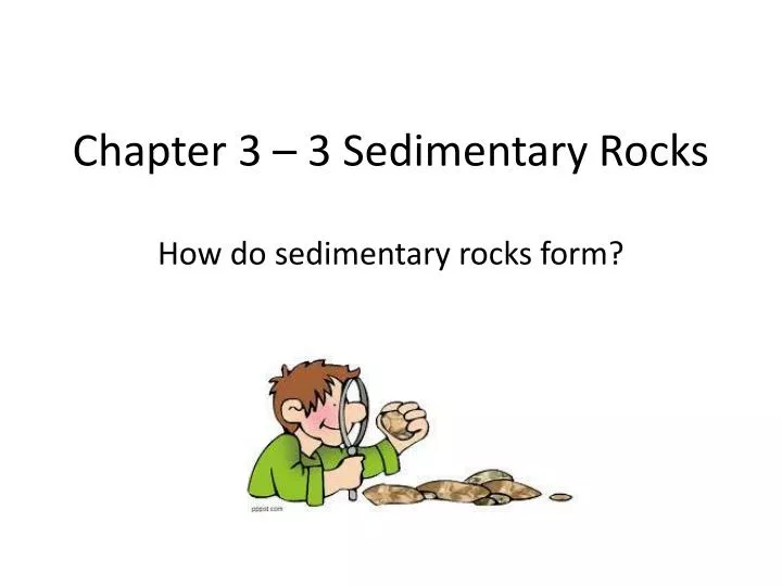 chapter 3 3 sedimentary rocks