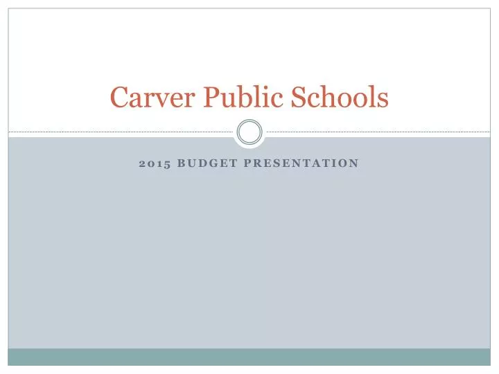 carver public schools