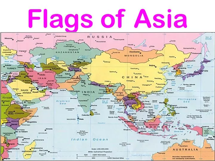flags of asia