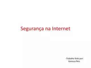 seguran a na internet