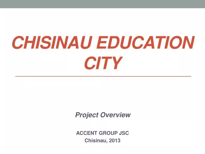 chisinau education city