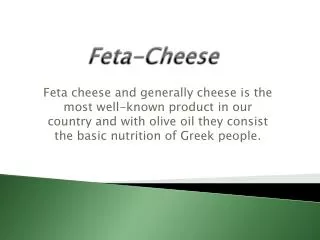Feta-Cheese