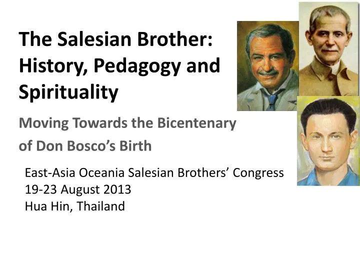 the salesian brother history pedagogy and spirituality
