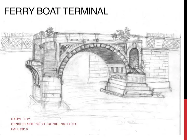 ferry boat terminal