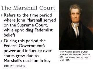 The Marshall Court