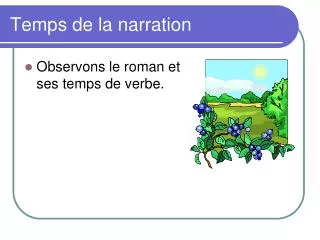 temps de la narration