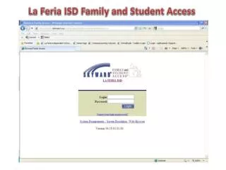 La Feria ISD Family and Student Access