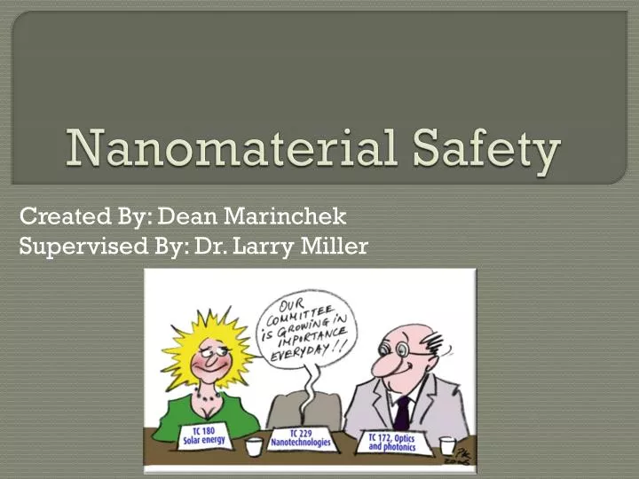 nanomaterial safety