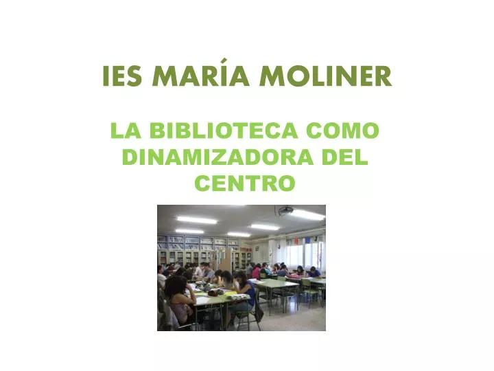 ies mar a moliner