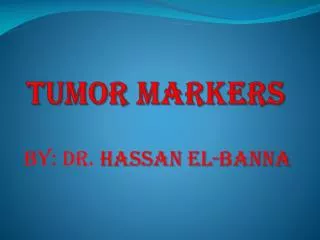 Tumor Markers