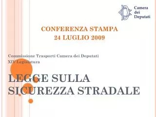 legge sulla sicurezza stradale