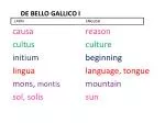 De Bello Gallico I