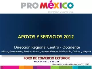 apoyos y servicios 2012