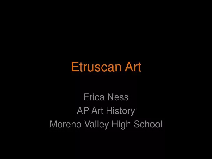 etruscan art