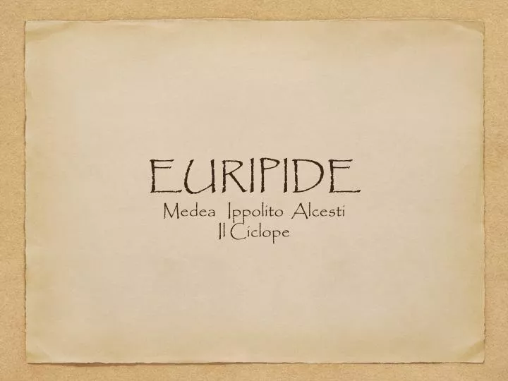 euripide