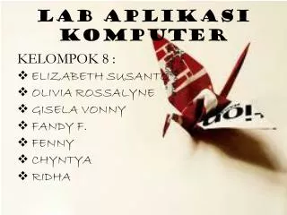 lab aplikasi komputer