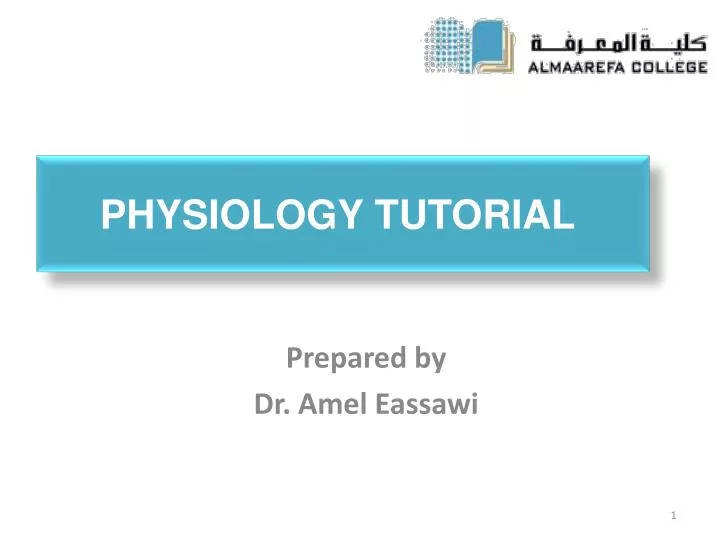 physiology tutorial