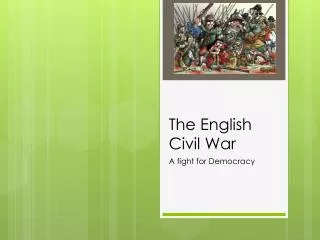 The English Civil War