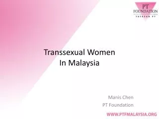 Transsexual Women In Malaysia