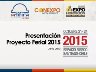 presentaci n proyecto ferial 2015