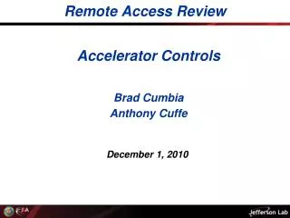 Remote Access Review