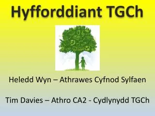 heledd wyn athrawes cyfnod sylfaen tim davies athro ca2 cydlynydd tgch