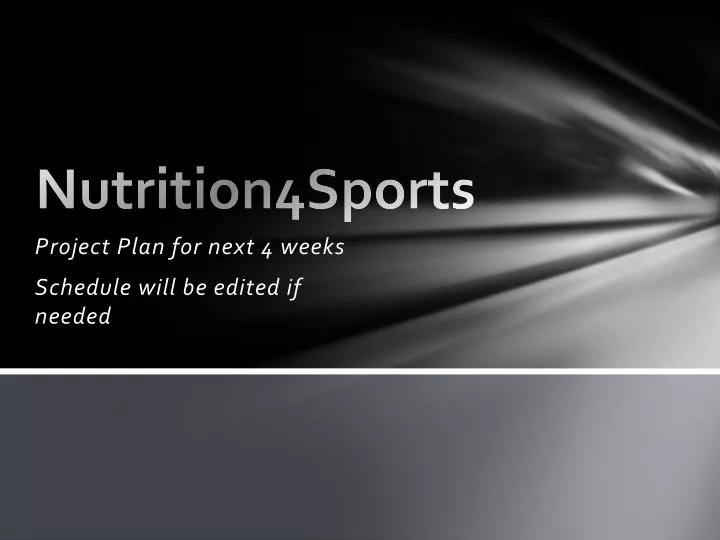 nutrition4sports