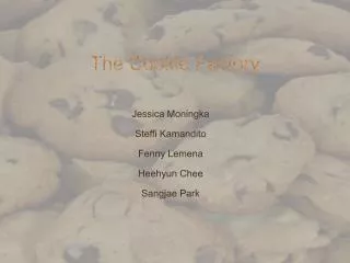 the cookie factory