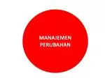 MANAJEMEN PERUBAHAN - slide 1