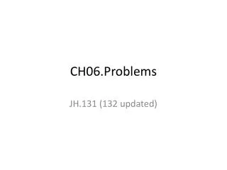 CH06.Problems