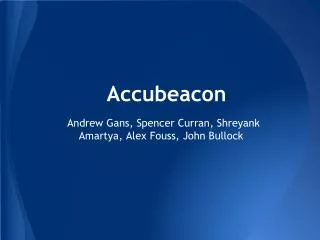 Accubeacon