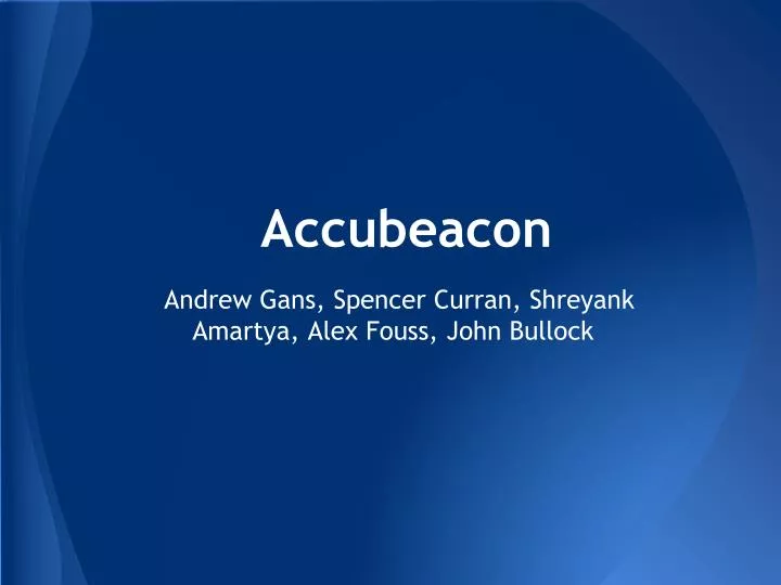 accubeacon