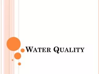 Water Quality