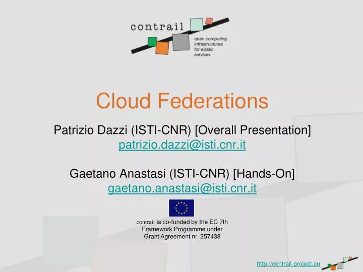 cloud federations