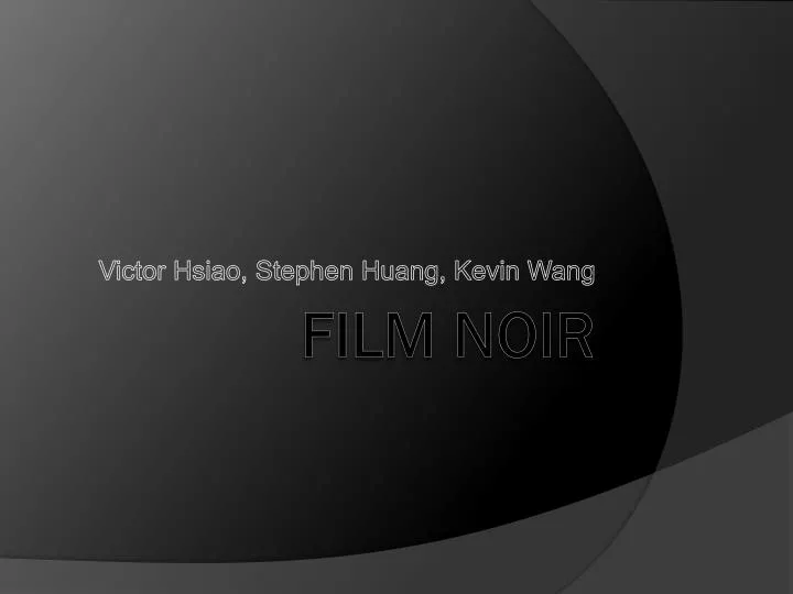 victor hsiao stephen huang kevin wang