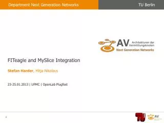 fiteagle and myslice integration
