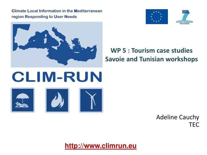 wp 5 tourism case studies savoie and tunisian workshops