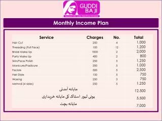 Monthly Income Plan