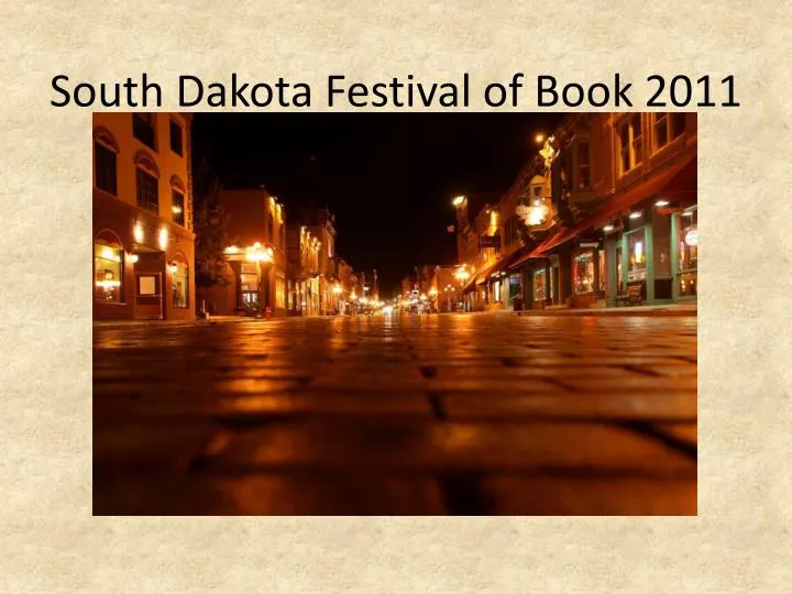 south dakota festival of book 2011