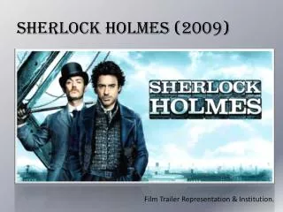 Sherlock Holmes (2009)