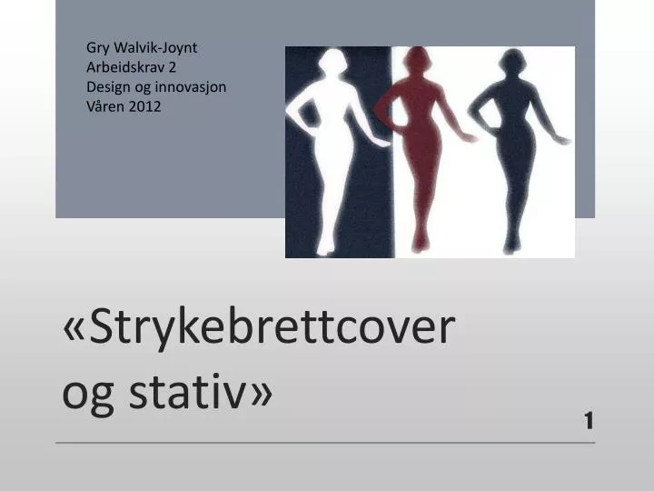 strykebrettcover og stativ