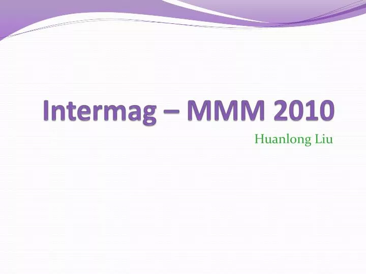intermag mmm 2010