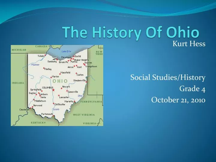 the history of ohio